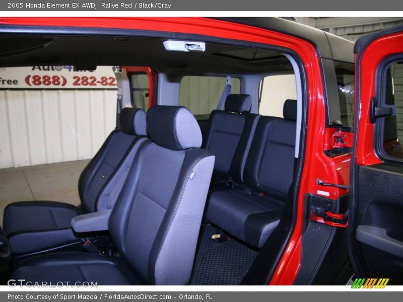 Rallye Red / Black/Gray 2005 Honda Element EX AWD