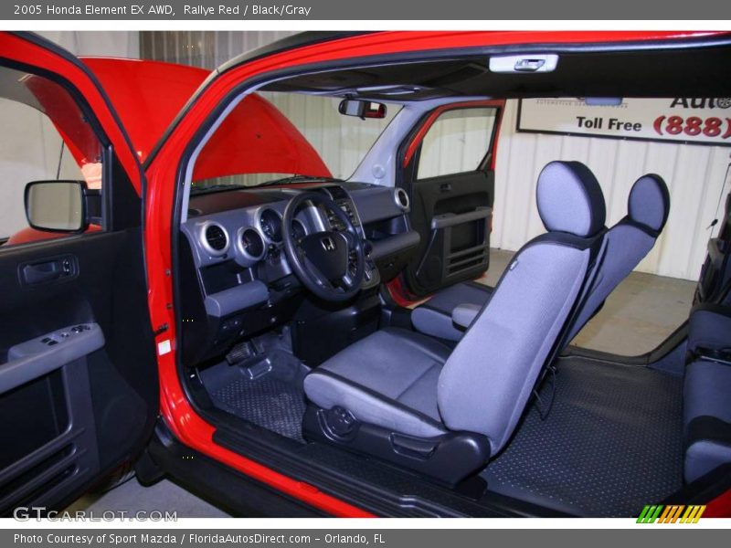 Rallye Red / Black/Gray 2005 Honda Element EX AWD
