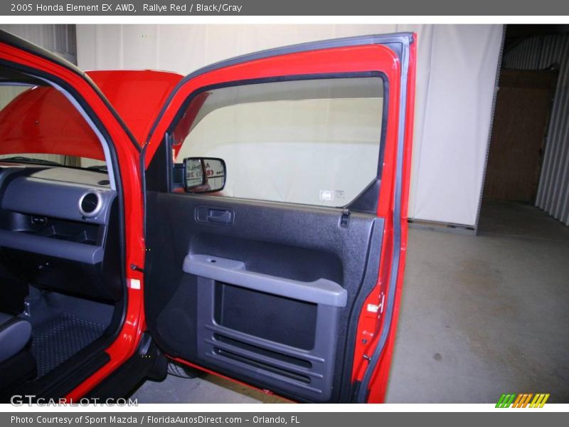 Rallye Red / Black/Gray 2005 Honda Element EX AWD