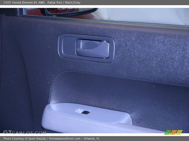 Rallye Red / Black/Gray 2005 Honda Element EX AWD