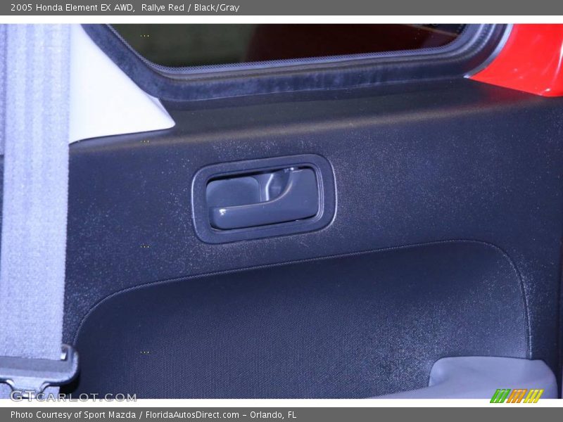 Rallye Red / Black/Gray 2005 Honda Element EX AWD