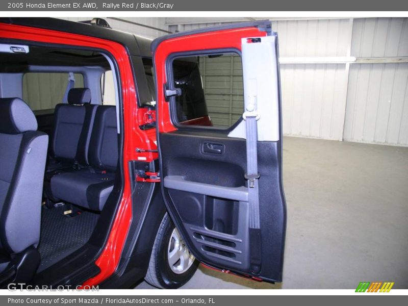 Rallye Red / Black/Gray 2005 Honda Element EX AWD