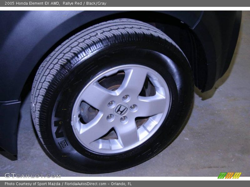 Rallye Red / Black/Gray 2005 Honda Element EX AWD