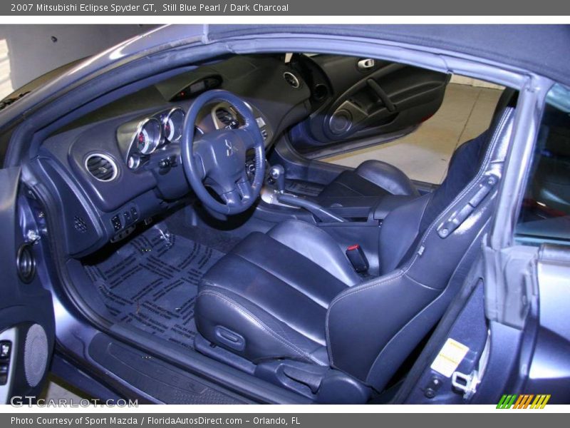 Still Blue Pearl / Dark Charcoal 2007 Mitsubishi Eclipse Spyder GT