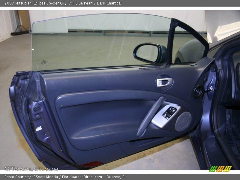 Still Blue Pearl / Dark Charcoal 2007 Mitsubishi Eclipse Spyder GT
