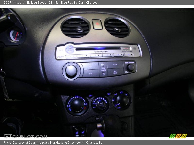 Still Blue Pearl / Dark Charcoal 2007 Mitsubishi Eclipse Spyder GT