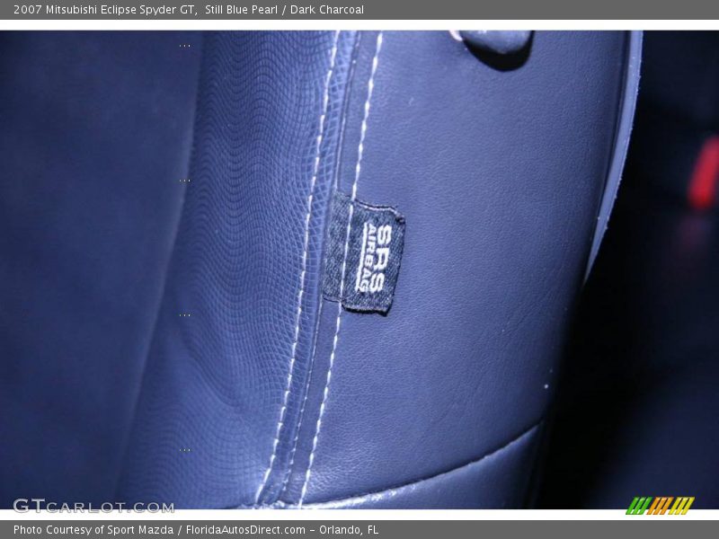 Still Blue Pearl / Dark Charcoal 2007 Mitsubishi Eclipse Spyder GT