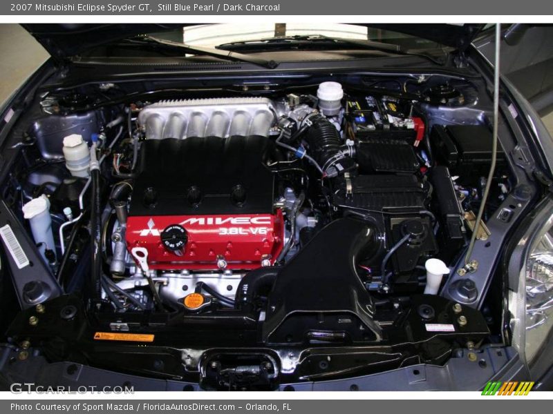Still Blue Pearl / Dark Charcoal 2007 Mitsubishi Eclipse Spyder GT