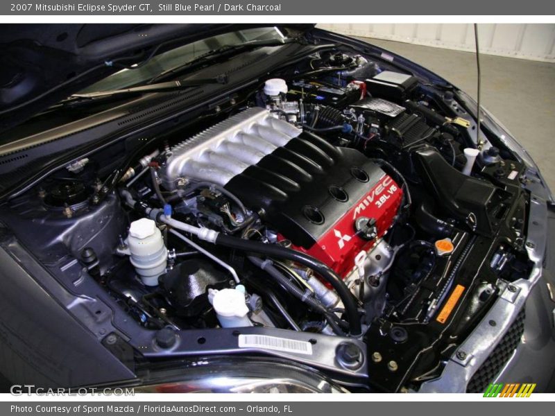 Still Blue Pearl / Dark Charcoal 2007 Mitsubishi Eclipse Spyder GT
