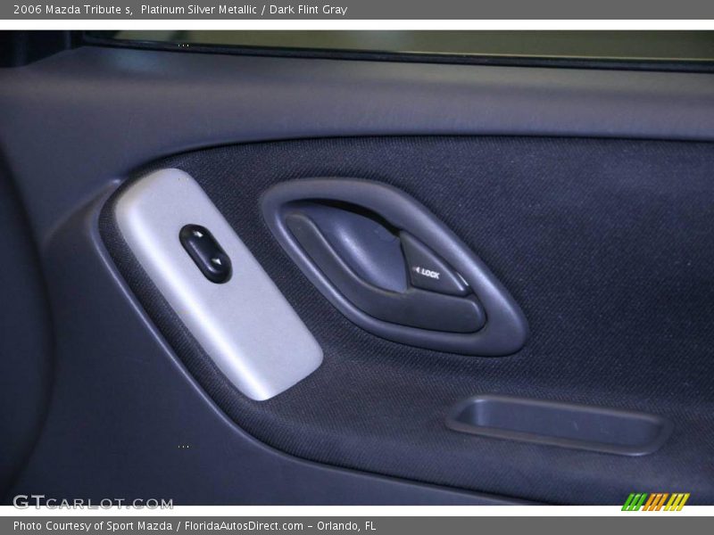Platinum Silver Metallic / Dark Flint Gray 2006 Mazda Tribute s