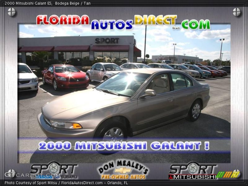 Bodega Beige / Tan 2000 Mitsubishi Galant ES