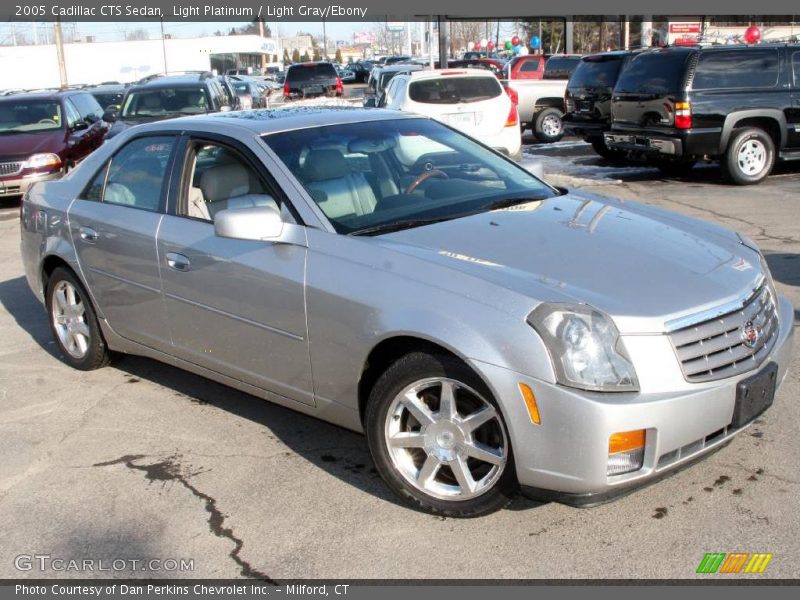 Light Platinum / Light Gray/Ebony 2005 Cadillac CTS Sedan