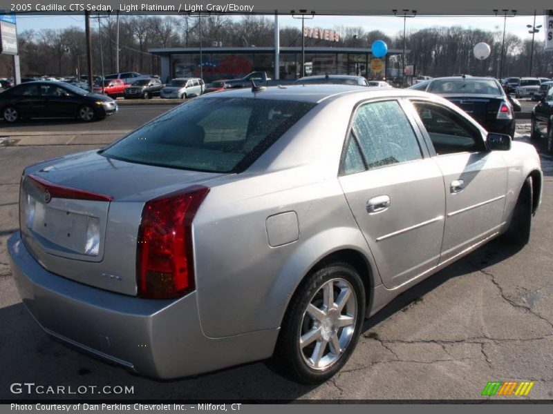 Light Platinum / Light Gray/Ebony 2005 Cadillac CTS Sedan