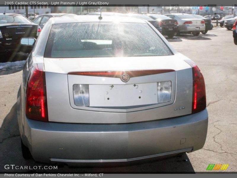 Light Platinum / Light Gray/Ebony 2005 Cadillac CTS Sedan