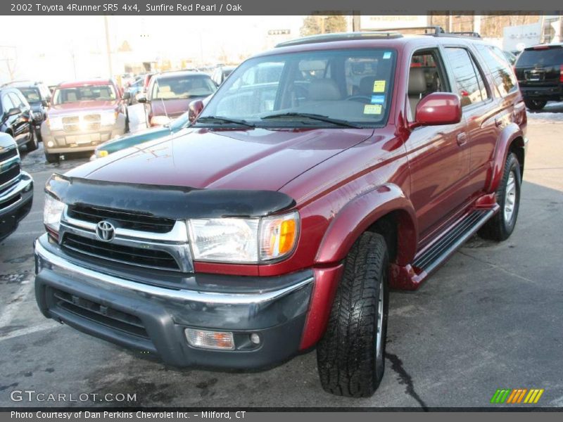 Sunfire Red Pearl / Oak 2002 Toyota 4Runner SR5 4x4