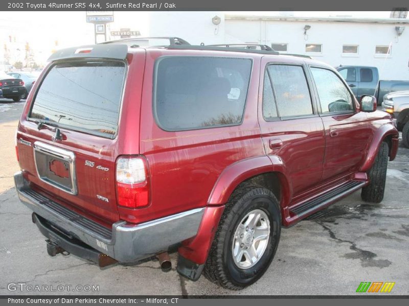 Sunfire Red Pearl / Oak 2002 Toyota 4Runner SR5 4x4