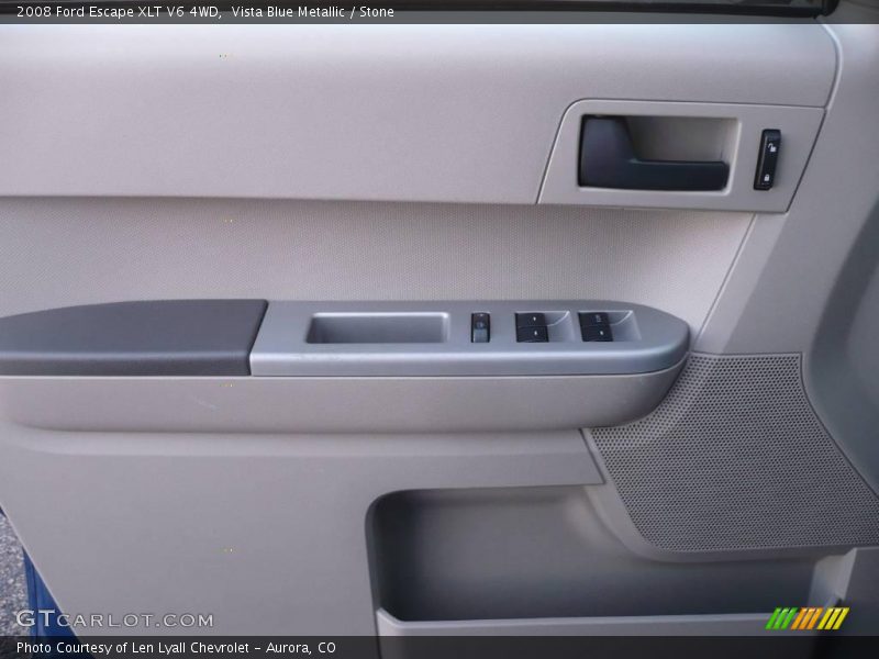 Vista Blue Metallic / Stone 2008 Ford Escape XLT V6 4WD