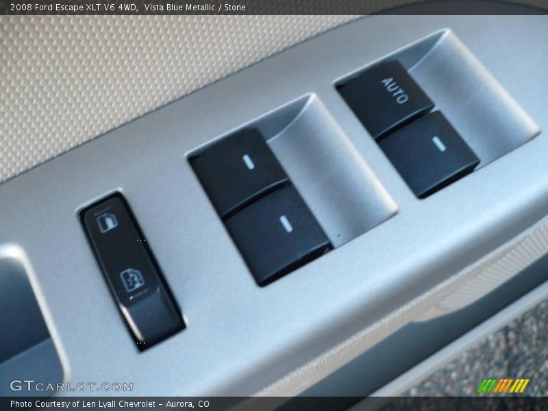 Vista Blue Metallic / Stone 2008 Ford Escape XLT V6 4WD