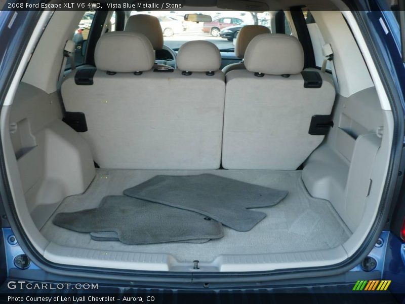 Vista Blue Metallic / Stone 2008 Ford Escape XLT V6 4WD