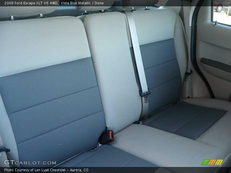 Vista Blue Metallic / Stone 2008 Ford Escape XLT V6 4WD