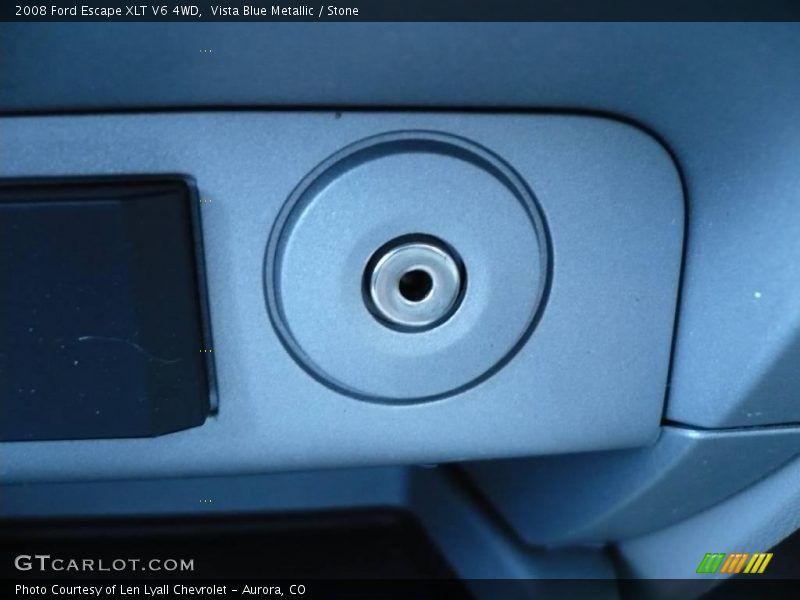 Vista Blue Metallic / Stone 2008 Ford Escape XLT V6 4WD
