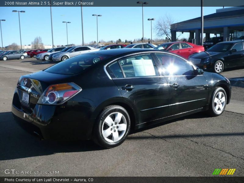 Super Black / Charcoal 2008 Nissan Altima 2.5 S