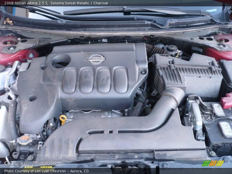Sonoma Sunset Metallic / Charcoal 2008 Nissan Altima 2.5 S