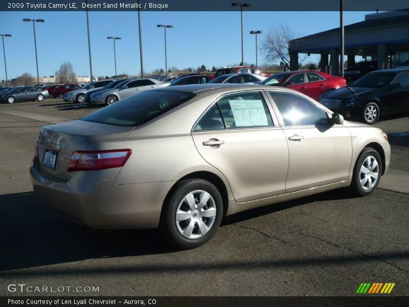 Desert Sand Metallic / Bisque 2009 Toyota Camry LE