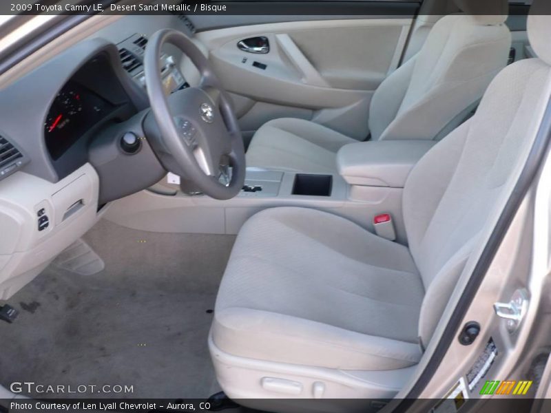 Desert Sand Metallic / Bisque 2009 Toyota Camry LE