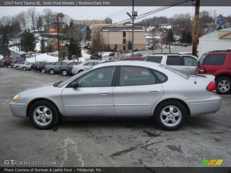Silver Frost Metallic / Medium/Dark Flint 2007 Ford Taurus SE