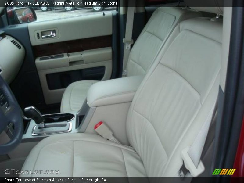 Redfire Metallic / Medium Light Stone 2009 Ford Flex SEL AWD
