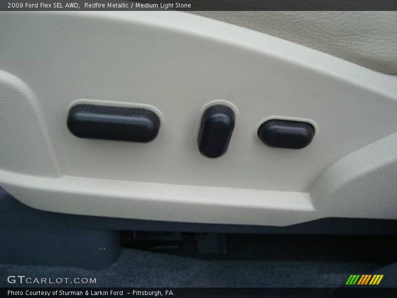 Redfire Metallic / Medium Light Stone 2009 Ford Flex SEL AWD
