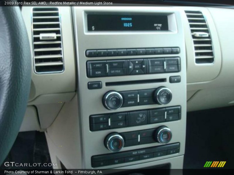 Redfire Metallic / Medium Light Stone 2009 Ford Flex SEL AWD