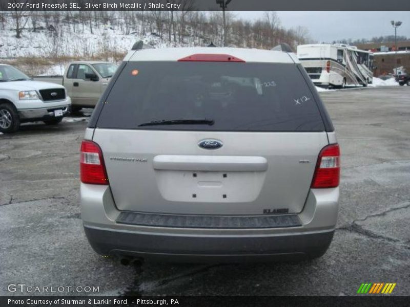 Silver Birch Metallic / Shale Grey 2007 Ford Freestyle SEL