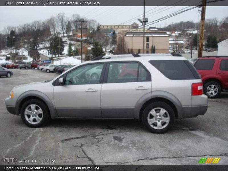 Silver Birch Metallic / Shale Grey 2007 Ford Freestyle SEL