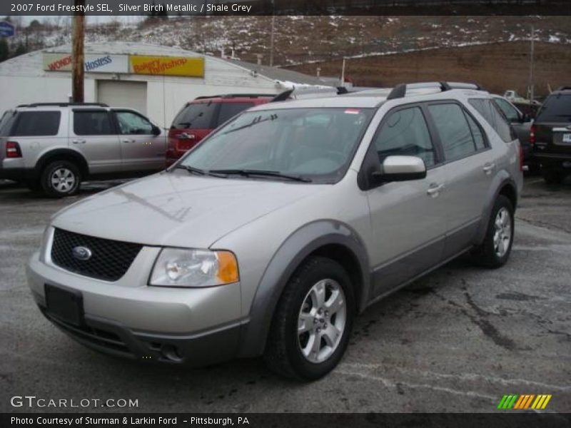 Silver Birch Metallic / Shale Grey 2007 Ford Freestyle SEL