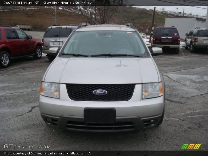 Silver Birch Metallic / Shale Grey 2007 Ford Freestyle SEL