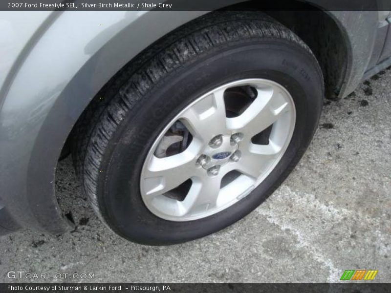Silver Birch Metallic / Shale Grey 2007 Ford Freestyle SEL