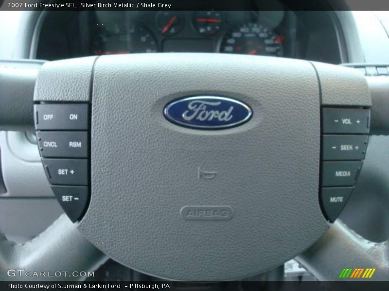 Silver Birch Metallic / Shale Grey 2007 Ford Freestyle SEL