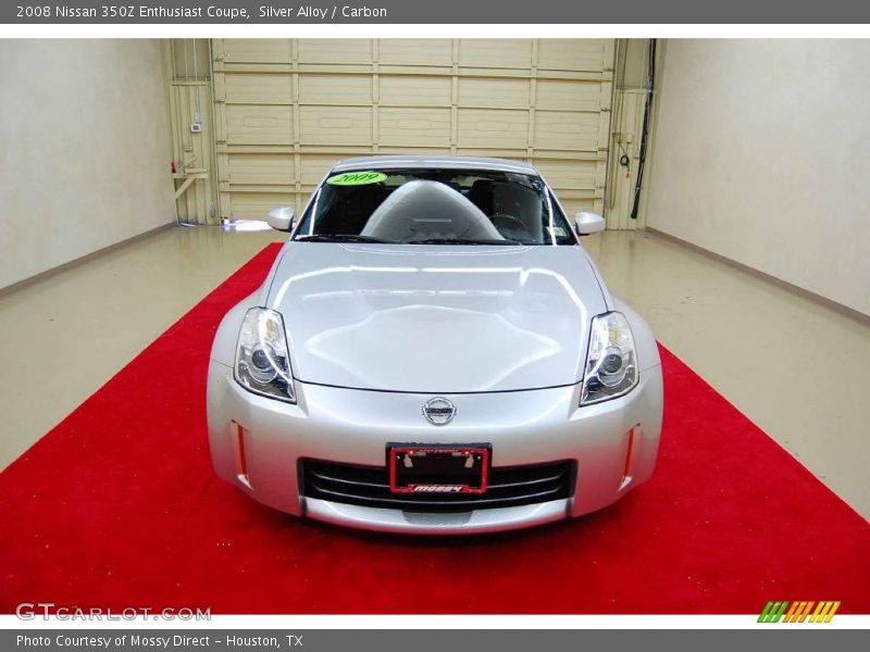 Silver Alloy / Carbon 2008 Nissan 350Z Enthusiast Coupe