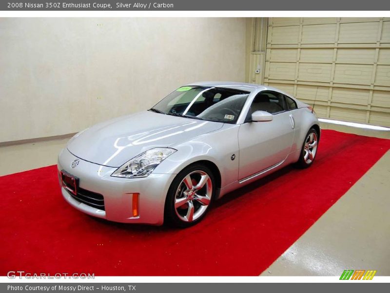 Silver Alloy / Carbon 2008 Nissan 350Z Enthusiast Coupe