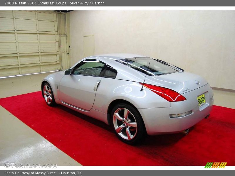 Silver Alloy / Carbon 2008 Nissan 350Z Enthusiast Coupe