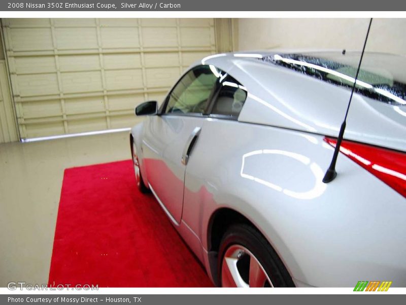 Silver Alloy / Carbon 2008 Nissan 350Z Enthusiast Coupe