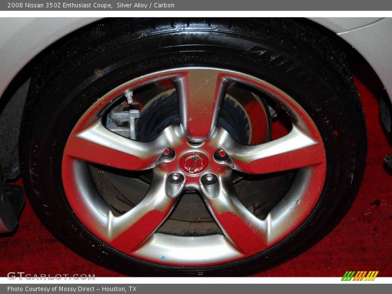 Silver Alloy / Carbon 2008 Nissan 350Z Enthusiast Coupe
