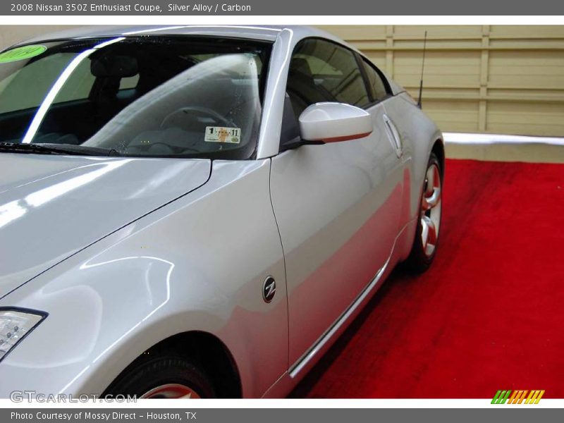 Silver Alloy / Carbon 2008 Nissan 350Z Enthusiast Coupe