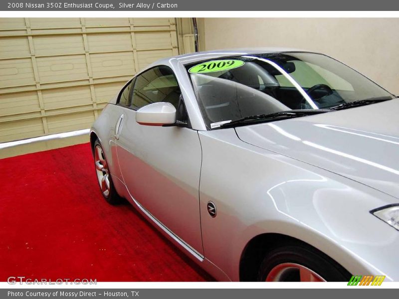Silver Alloy / Carbon 2008 Nissan 350Z Enthusiast Coupe