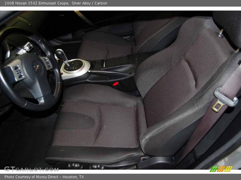 Silver Alloy / Carbon 2008 Nissan 350Z Enthusiast Coupe