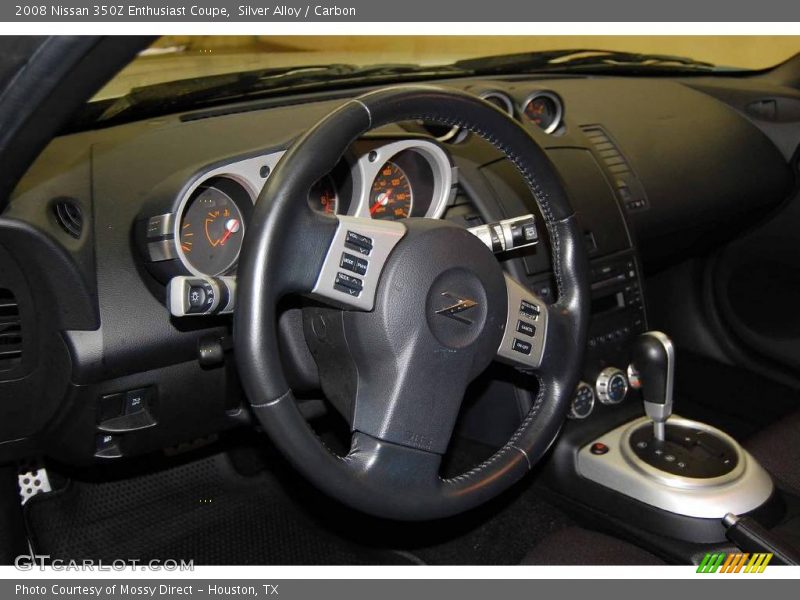 Silver Alloy / Carbon 2008 Nissan 350Z Enthusiast Coupe