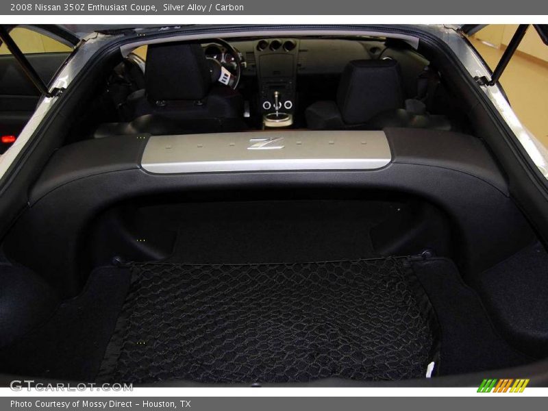 Silver Alloy / Carbon 2008 Nissan 350Z Enthusiast Coupe
