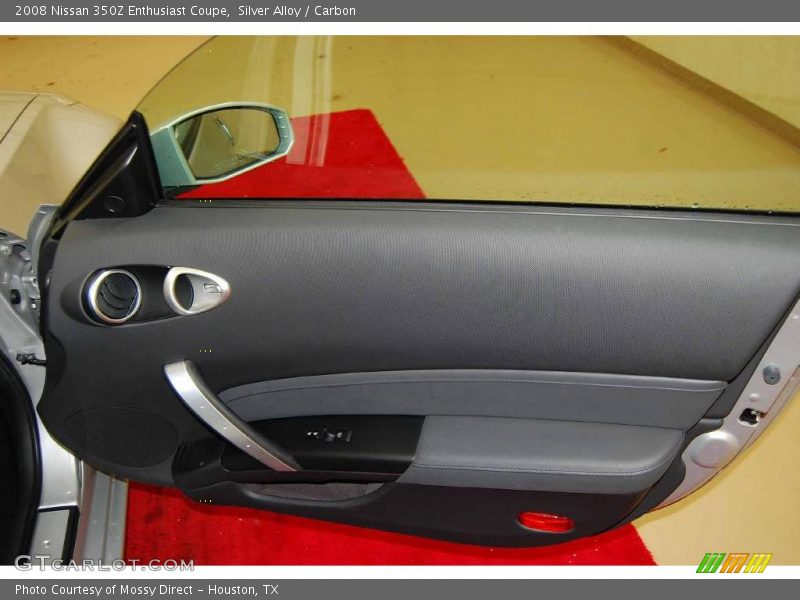 Silver Alloy / Carbon 2008 Nissan 350Z Enthusiast Coupe